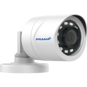 PRAMA 2MP Bullet Analog Camera|Weather Proof|IR Range 20MTR|3.6mm Lens with BNC/DC