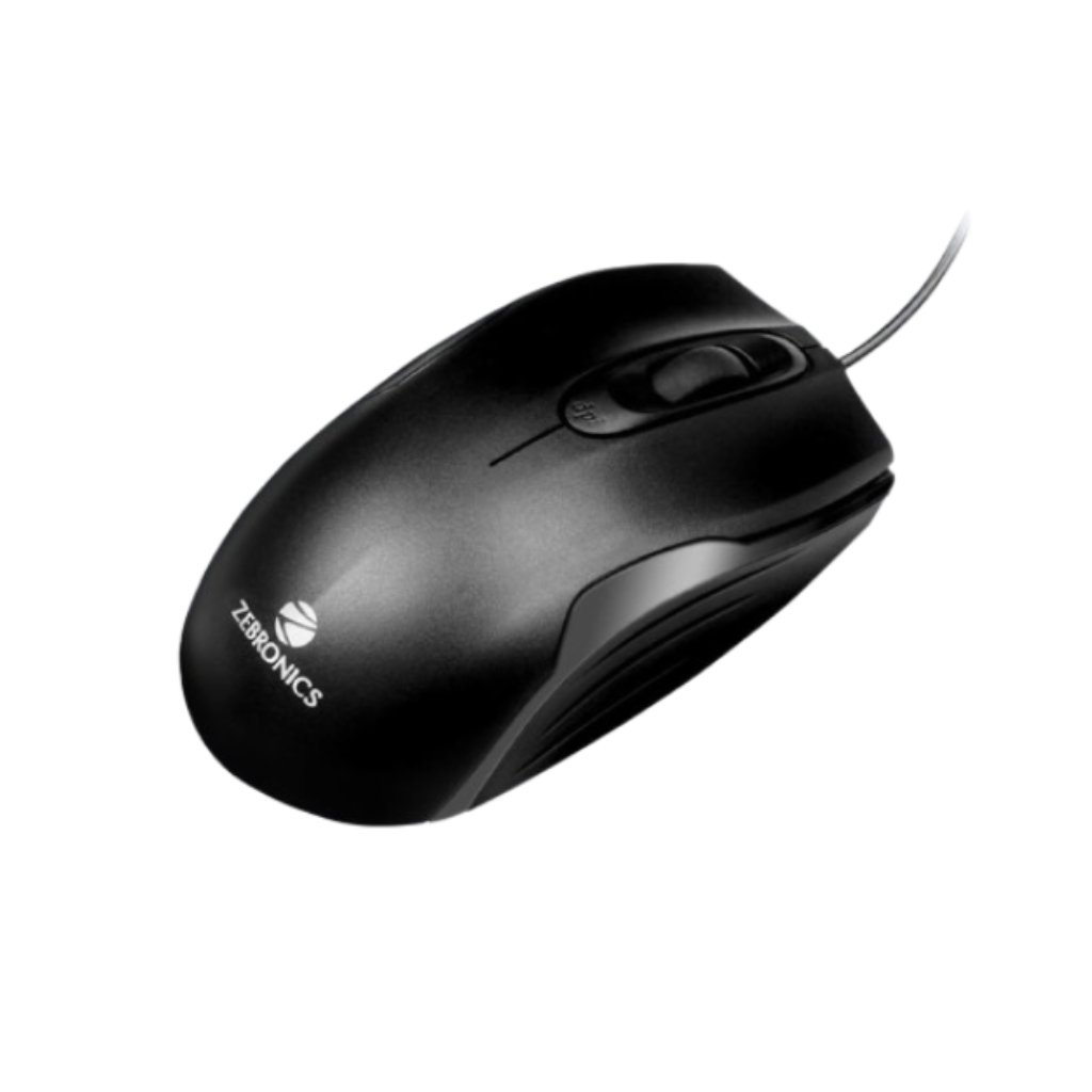 ZEBRONICS Wired USB Mouse/Wired USB optical Mouse/Black - Image 3
