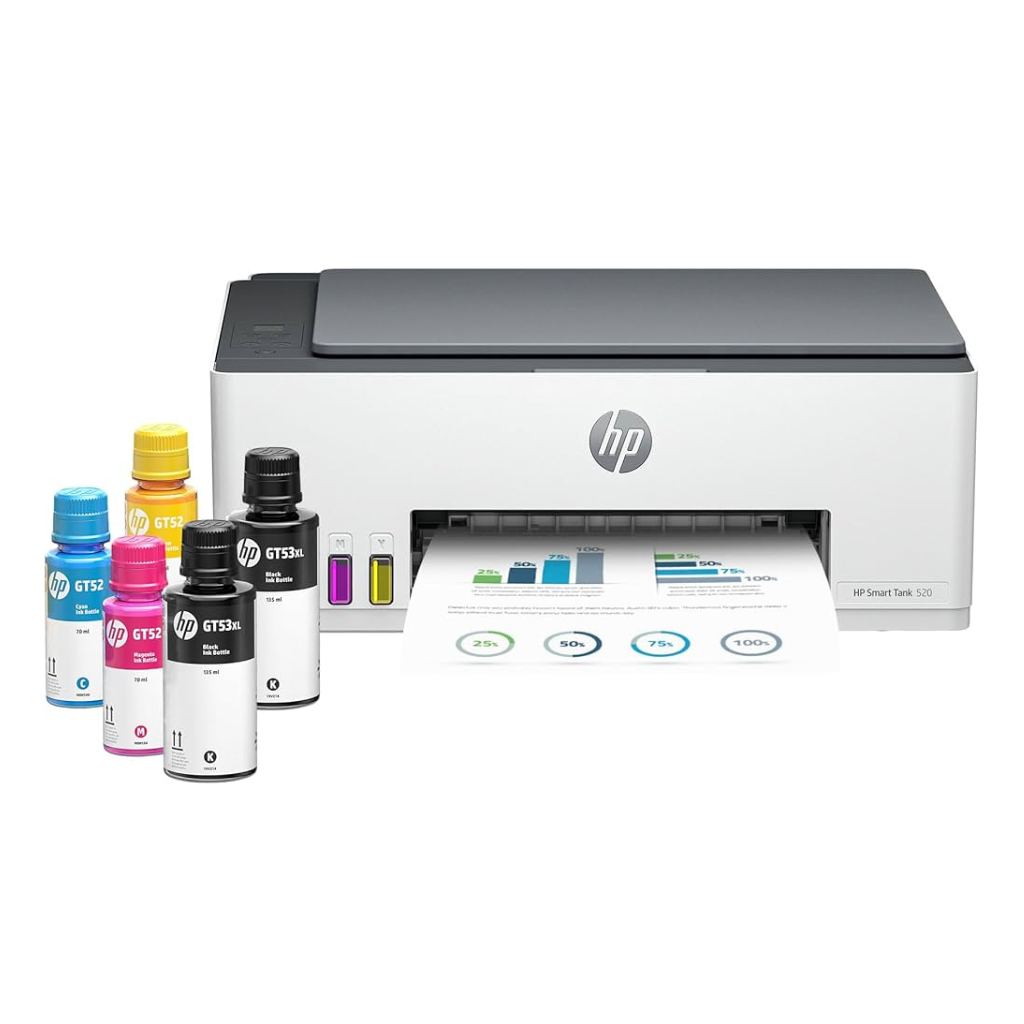 HP Smart Tank 585 All-in-One Printer/WiFi Colour Printer/Print, Copy, Scan/White - Image 2