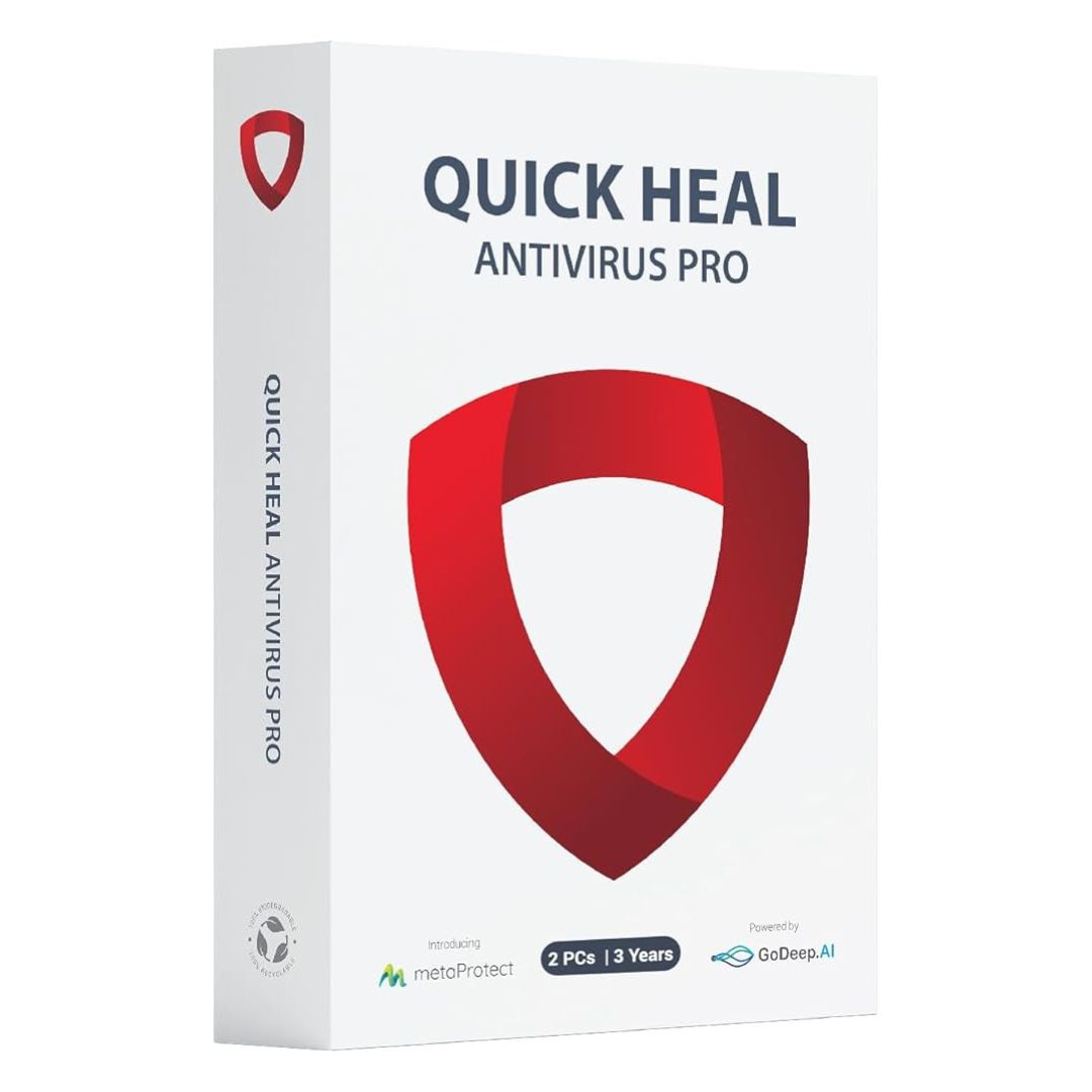 Quick Heal Antivirus Pro - 2 Users 3 Years