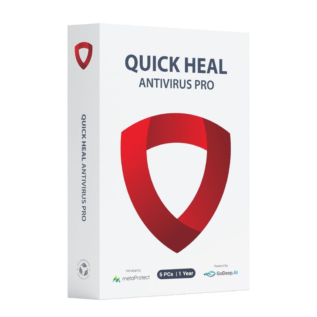 QUICK HEAL ANTIVIRUS PRO 5USERS 1YEAR