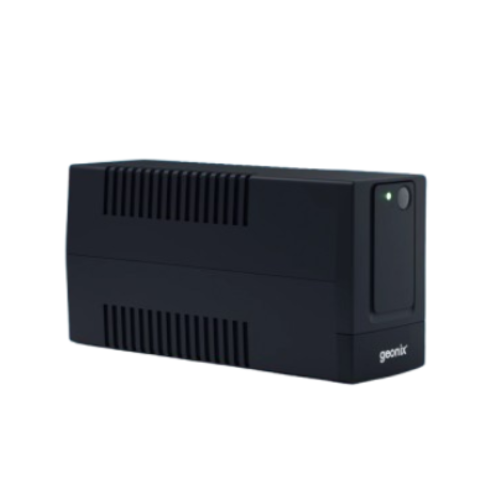 Geonix UPS 600VA Uninterrupted Power Supply System/For Desktop PC Computers/Voltage Regulator/Auto Restart/BIS Approved/Cold Start Function/Black - Image 4