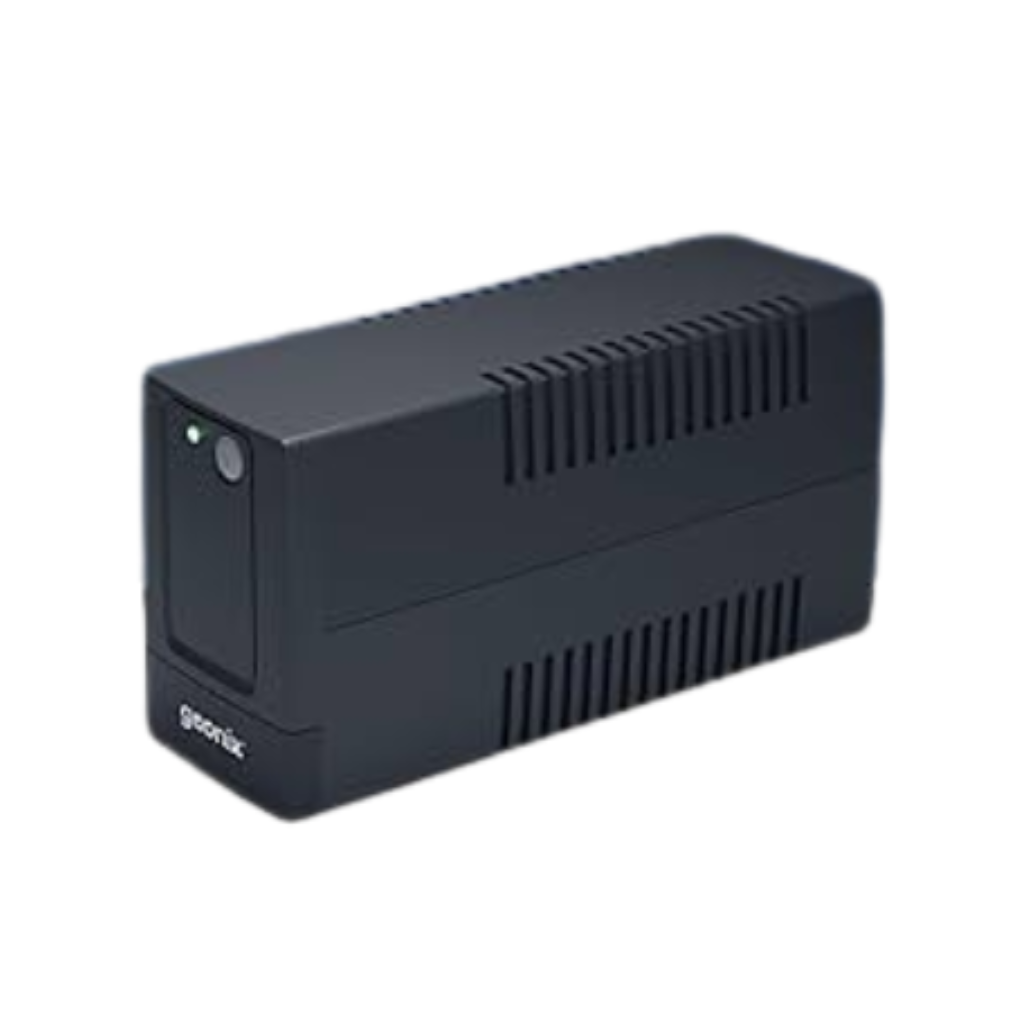 Geonix UPS 600VA Uninterrupted Power Supply System/For Desktop PC Computers/Voltage Regulator/Auto Restart/BIS Approved/Cold Start Function/Black - Image 3