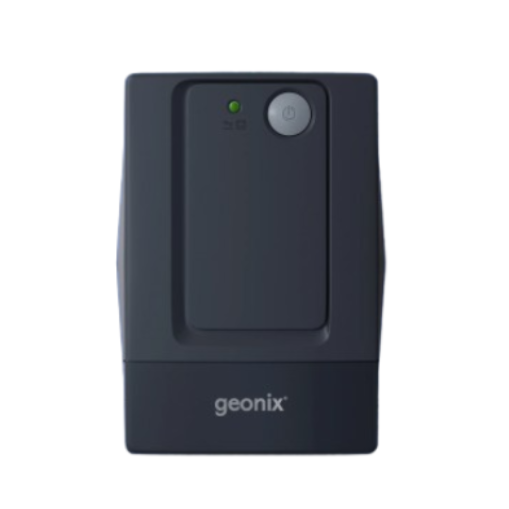 Geonix UPS 600VA Uninterrupted Power Supply System/For Desktop PC Computers/Voltage Regulator/Auto Restart/BIS Approved/Cold Start Function/Black - Image 2