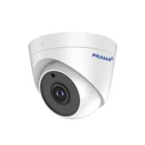 PRAMA 2 MP Dome Wired CCTV Camera/Full Colored Night Vision/ /with BNC/DC