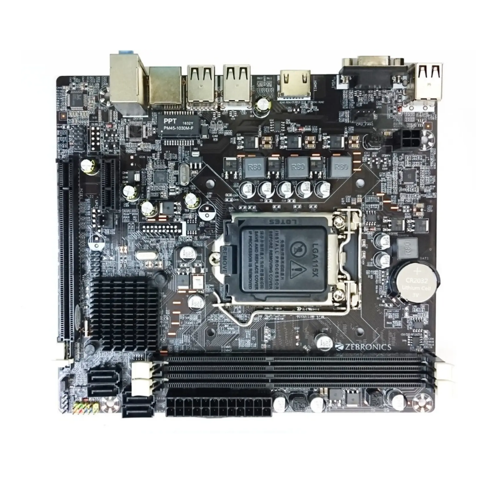 ZEBRONICS H61 Micro-ATX Motherboard/Supports Intel 2nd & 3rd Generation Processors/M.2 Slot, 5.1 Audio, DDR3 1600 MHz - Image 4