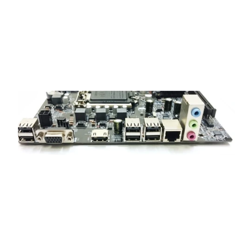 ZEBRONICS H61 Micro-ATX Motherboard/Supports Intel 2nd & 3rd Generation Processors/M.2 Slot, 5.1 Audio, DDR3 1600 MHz - Image 2