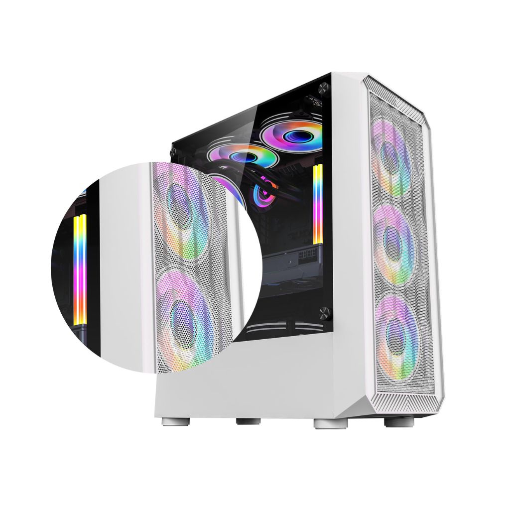 Artis G8322 Computer Gaming Cabinet Support Full ATX, Micro ATX Motherboard - Image 4
