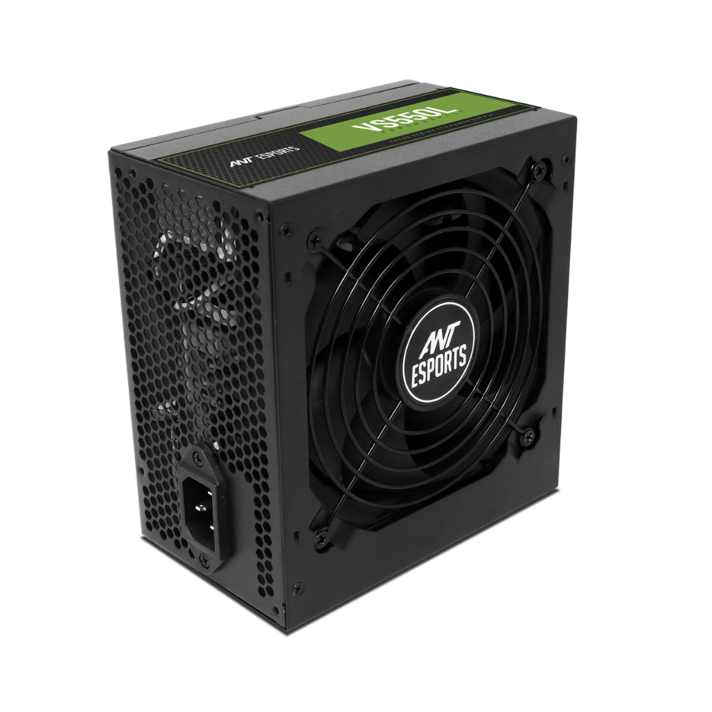 Ant Esports VS550L 550W Power Supply/Non Modular Power Supply/PSU with 4 SATA Cables/Black Color - Image 2