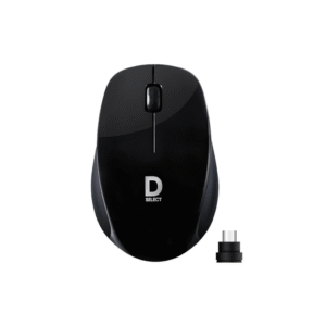 Dell D-Select DS320 Wireless Mouse/Ambidextrous Optical Mouse/Lightweight/1200DPi/2.4GHz USB/Type A Connector/Black