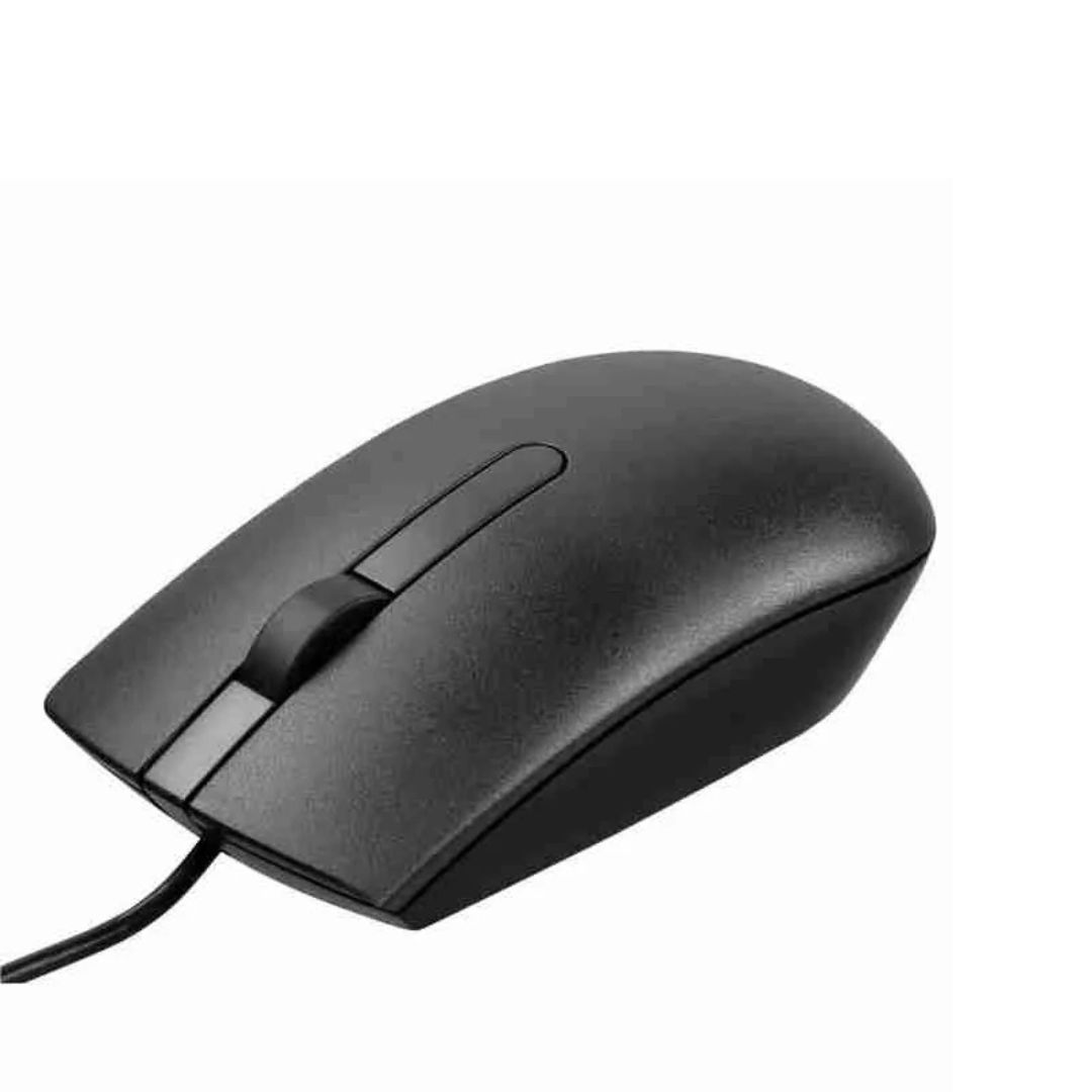 Wired Optical Mouse with ergonomic ambidextrous design