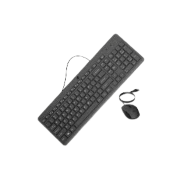 Slope Computer Keyboard HP KM150 Wired Keyboard and Mouse Combo/1600 DPI Ergonomic Optical ...
