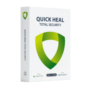 Quick Heal Total Security - 3Users 3Years/Dark Web Monitoring and Parental Control/Banking and Browsing Protection/AI Based Device Security for Windows PC