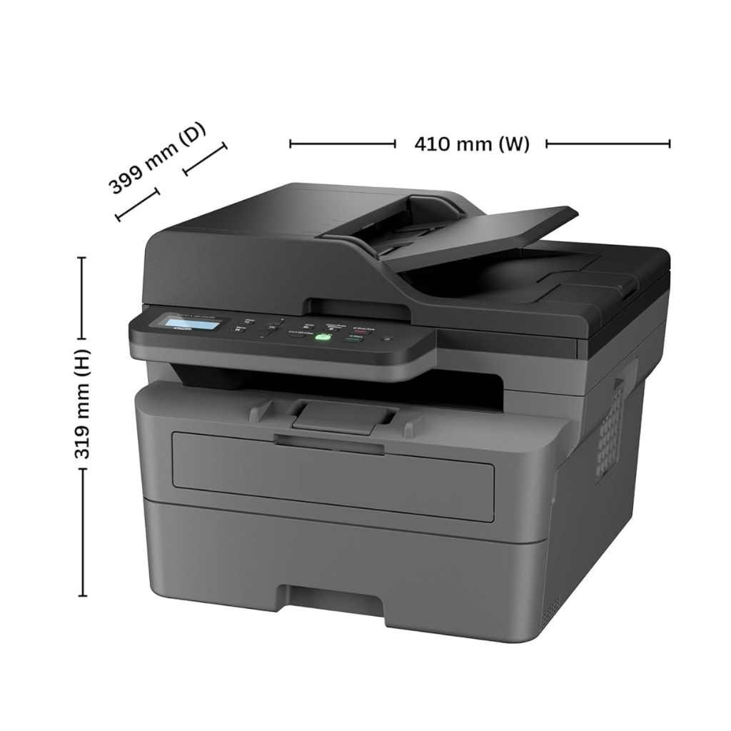 Brother Printer DCP- B7620DWB All in One Monochrome Laser Printer, Wi-Fi, ADF & Auto Duplex, Affordable Printer for Business, LCD Display, 34 ppm Monochrome - Image 2
